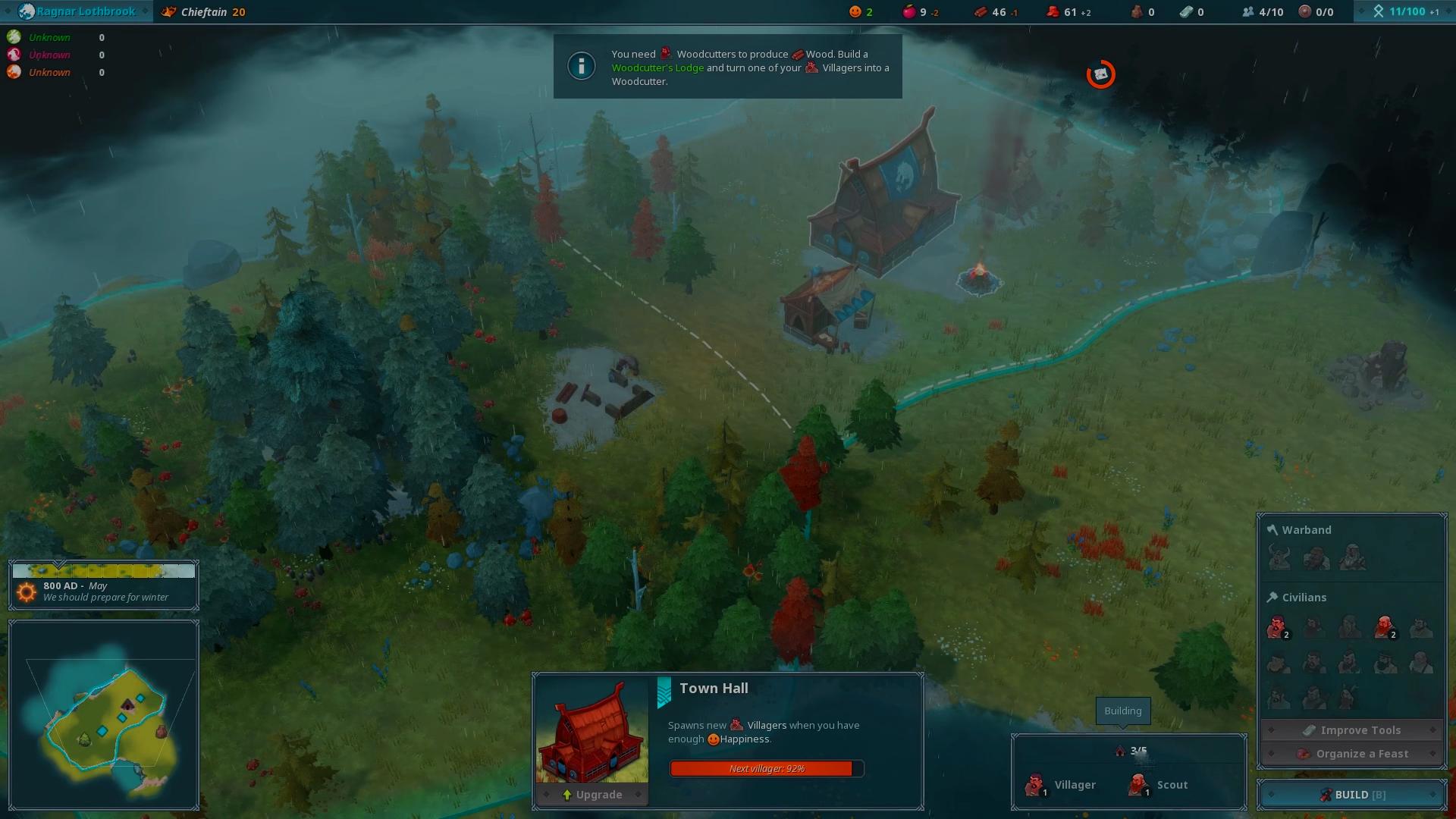 North Settlement Simulator