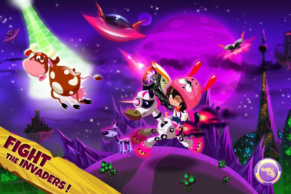 Cowboys vs UFO: Alien shooter