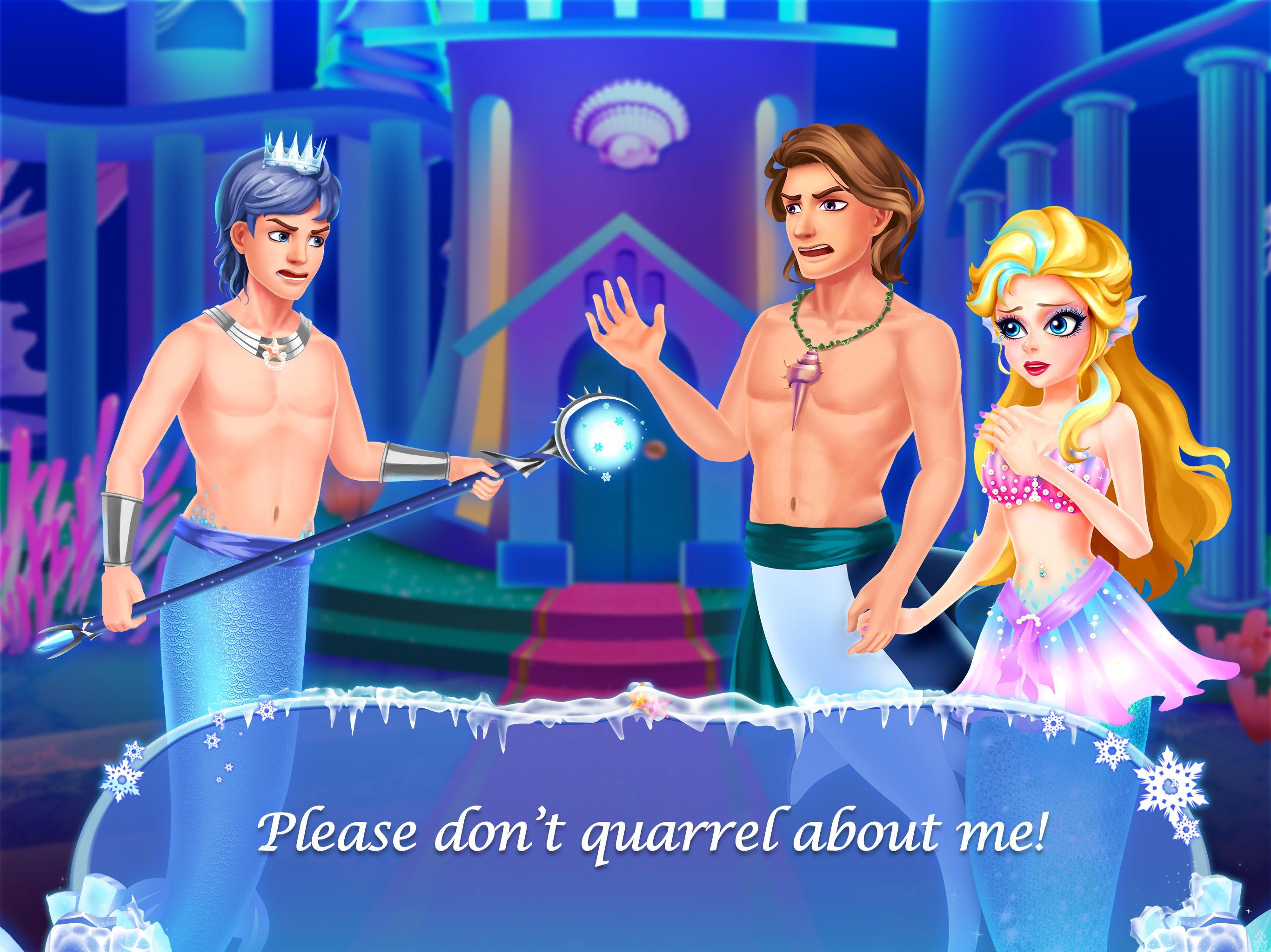The Little Princess Mermaid: Dress Up Story Game