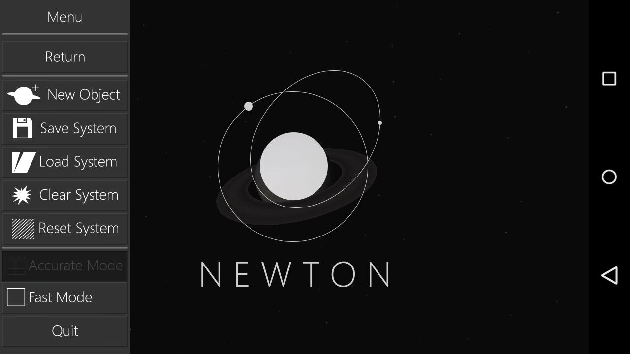 Newton - N-Body Simulator