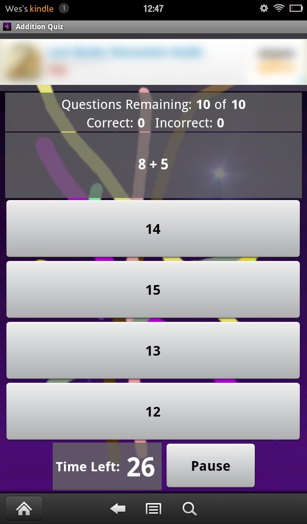 Edwin's Math - Addition