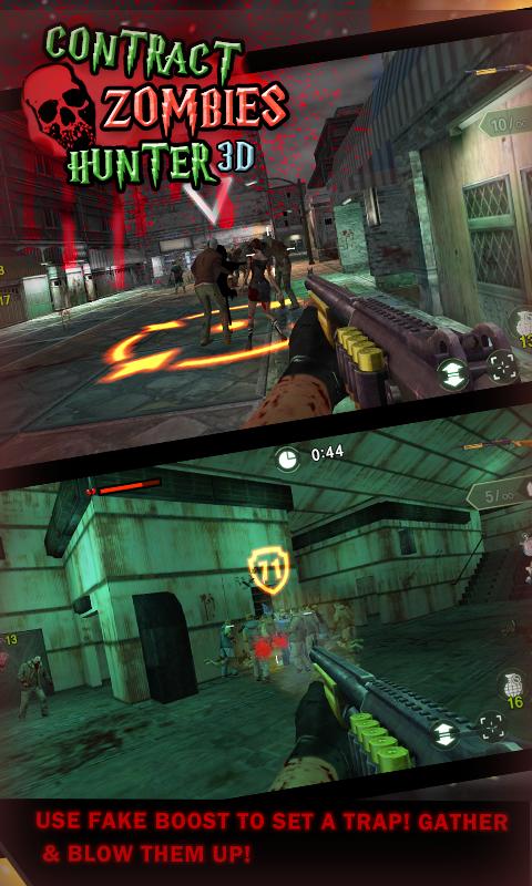 Contract Zombies Hunter 3D