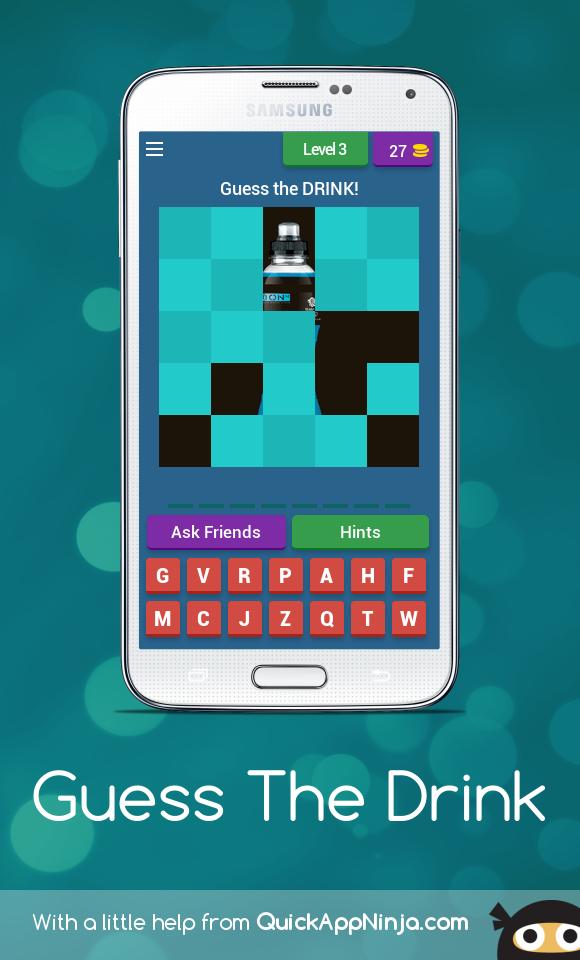 Guess the Drink - QUIZ Game