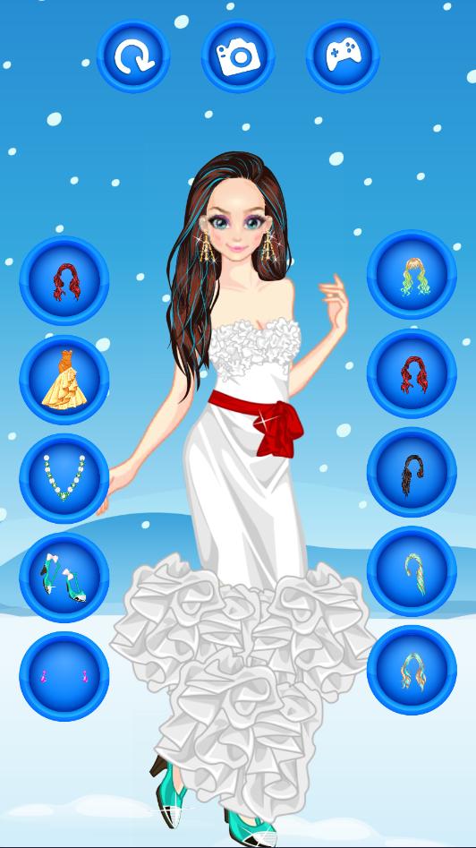 Snow Princess Dress Up