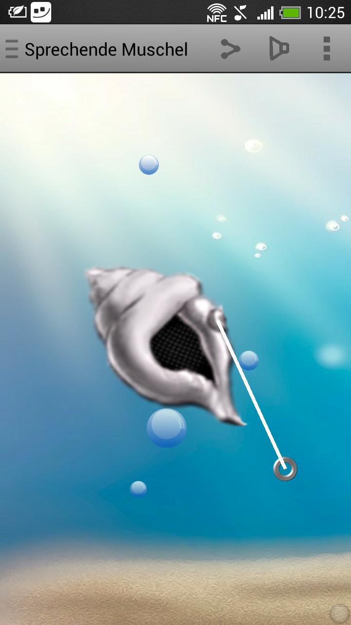 Lustige Magische Muschel