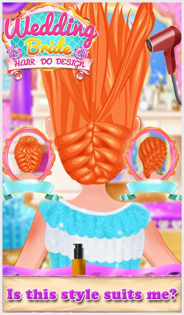 Wedding Bride Hair Do Design