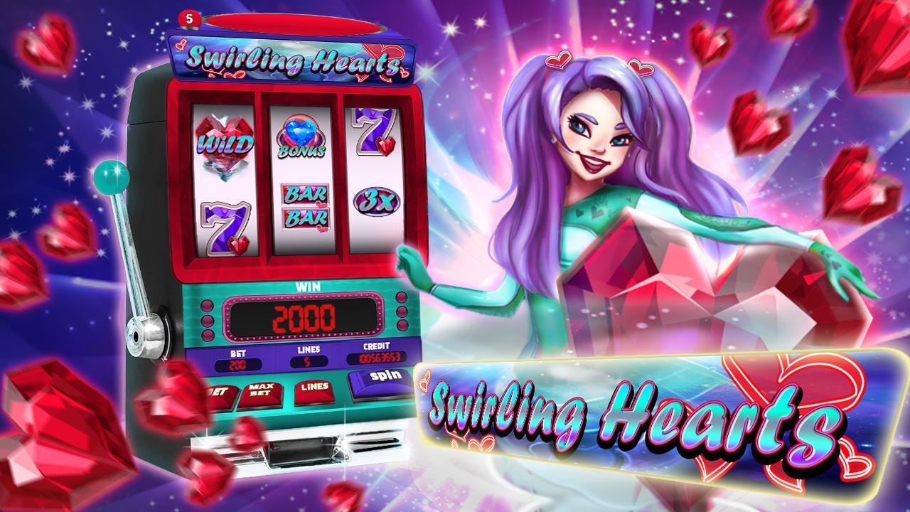 Swirling Hearts Free Slots