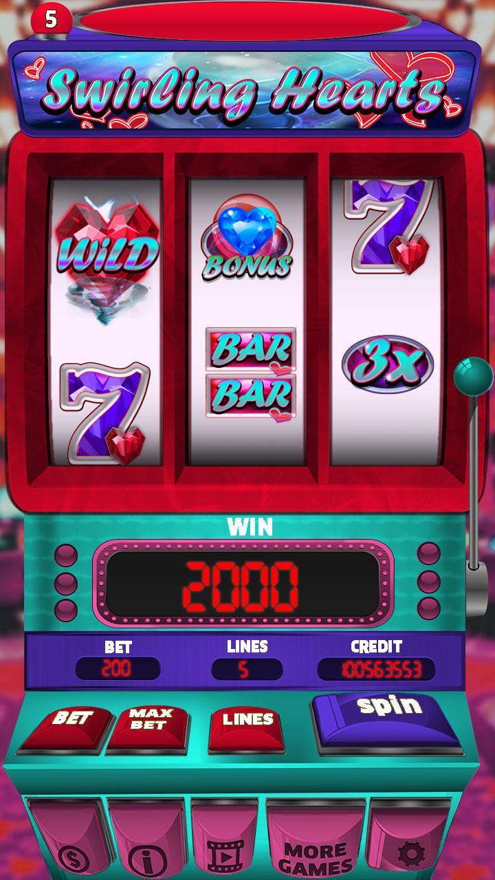 Swirling Hearts Free Slots