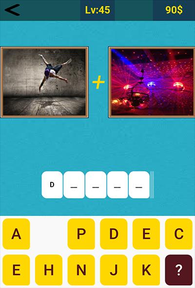 Pics to Word - Just 2 Pics 1 Word- Word Guessing