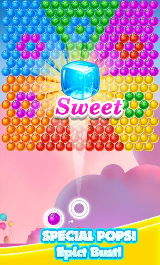 Bubble shooter fruit splash