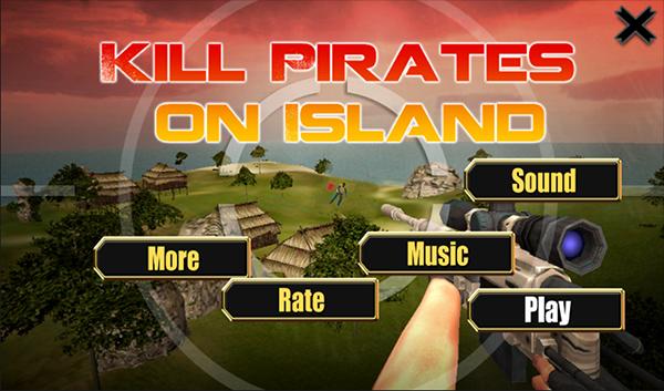 Kill Pirates on Island