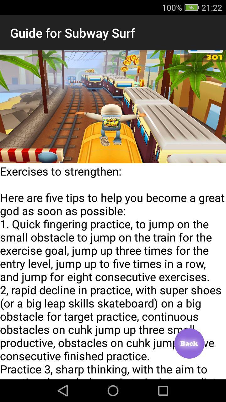 Guide Subway Surf
