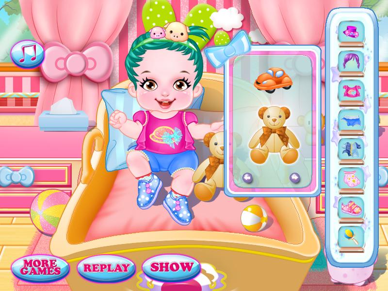 Baby breakfast games for girls