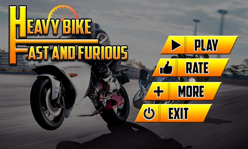 Fast & Furious Heavy Bike Game