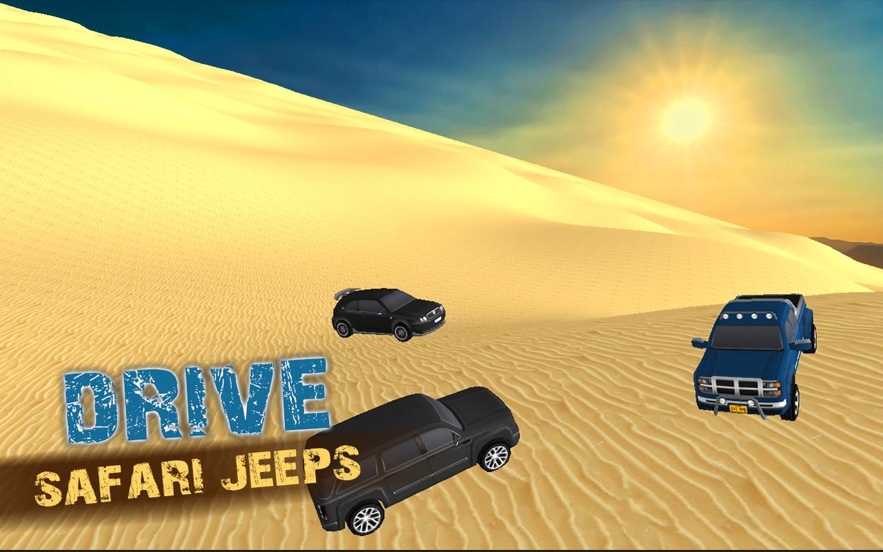 Desert Safari Jeep Drift Race