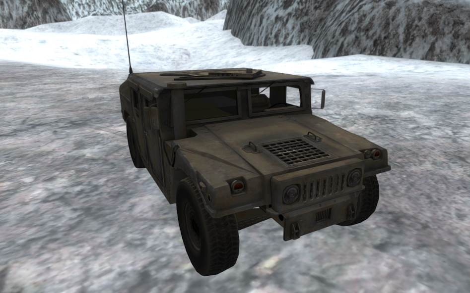 Army 4x4 Snow Driving 3D