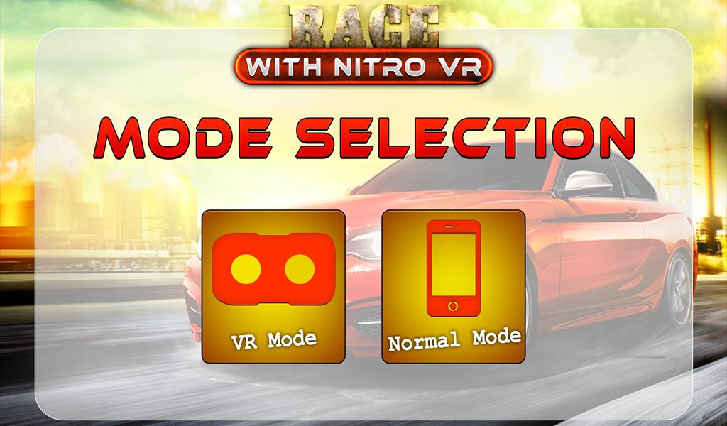 VR Racing Nitro Car Fast 2017