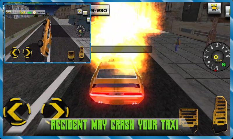 Crazy Taxi Driver Simulator 3D