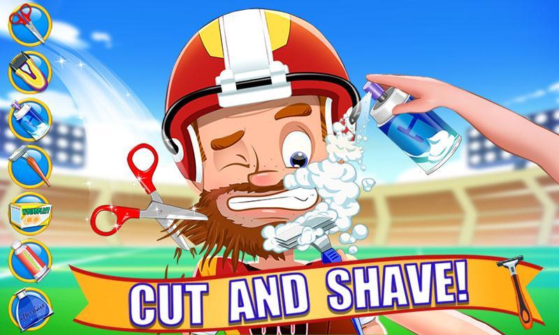Sports Athlete Shave Game