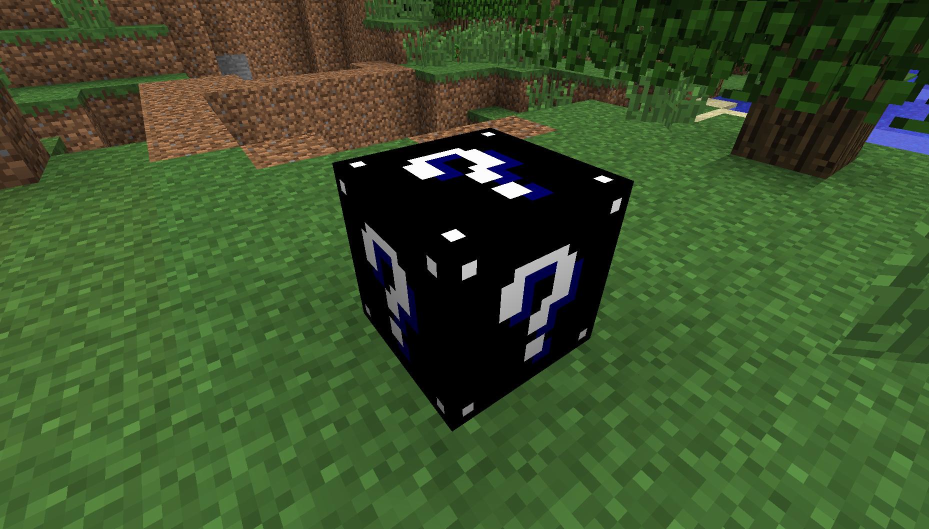 Lucky Mod Block for mcpe