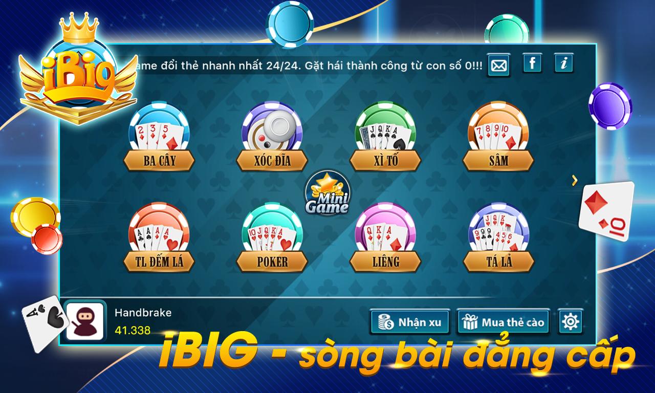 iBIG - game bai online