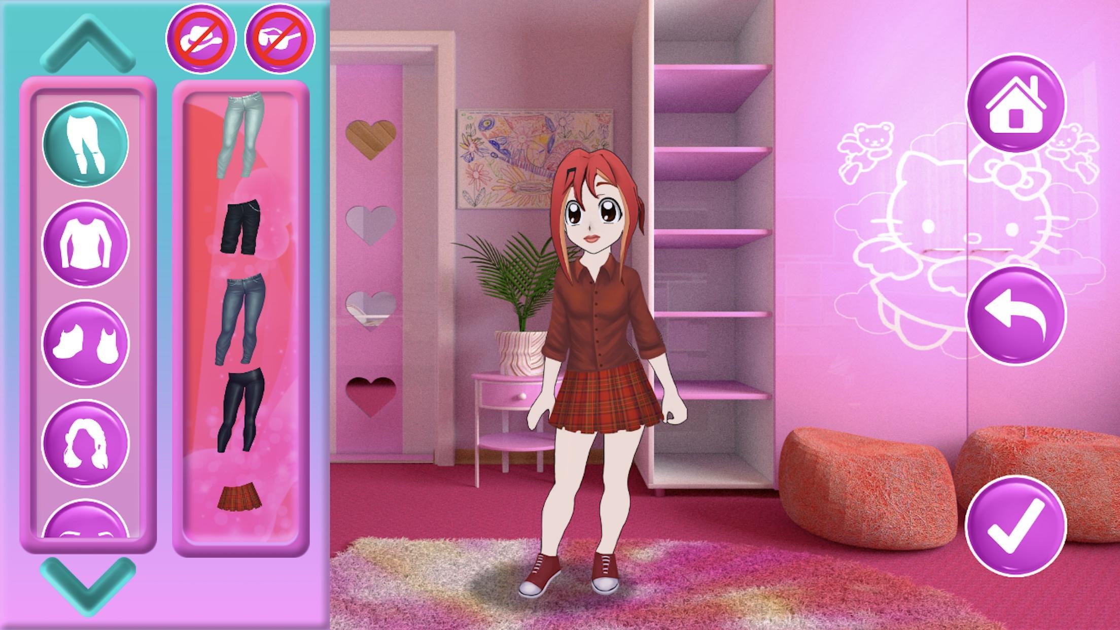 Anime Dolls visual novel - Story Game