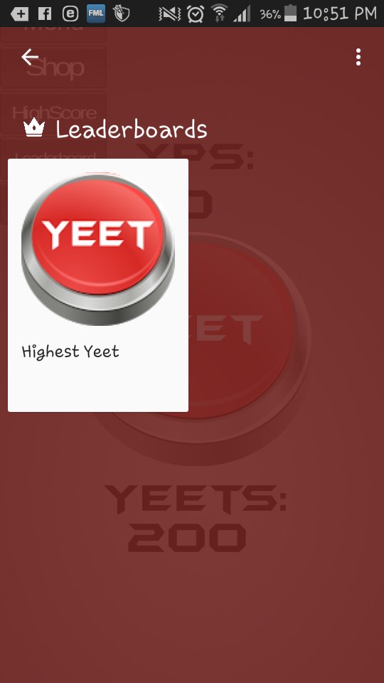 Yeet Button Clicker