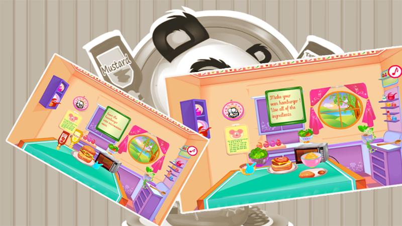 cooking hamburger shop