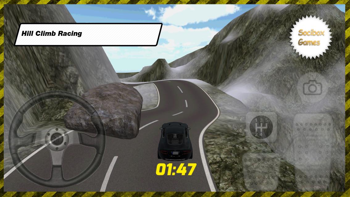 Rocky Luxury Hill Climb Racing