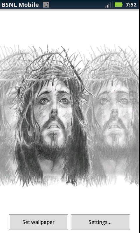 Vibrant Jesus Live Wallpaper