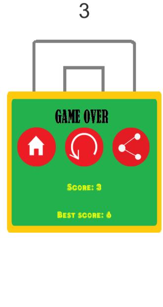 Facebook Basketball Game