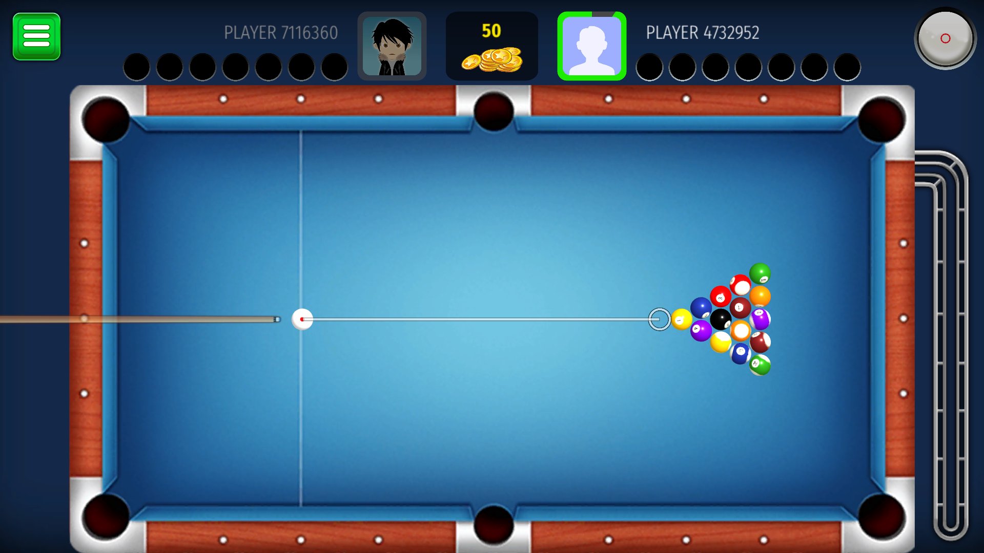Pool 8 Billiard MutliPlayer,Single Player,LAN,,BOT