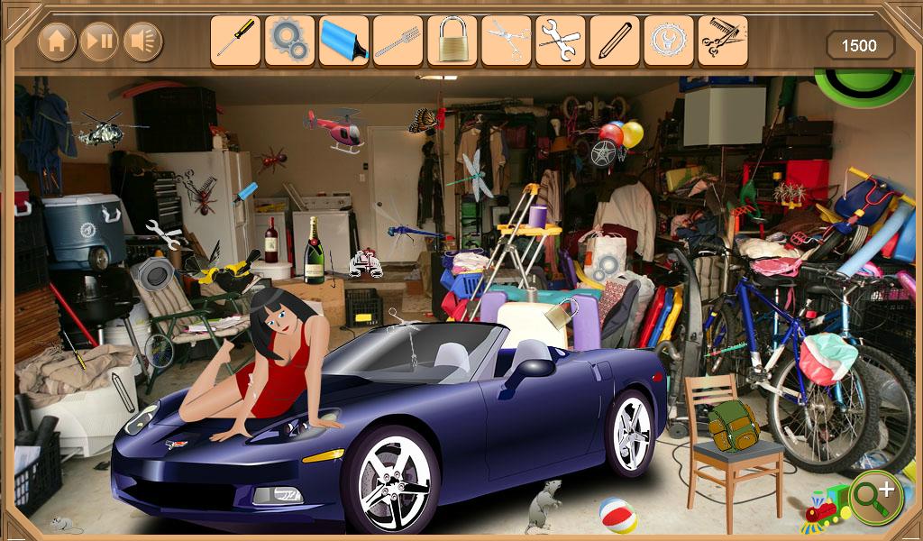Garage Hidden Objects