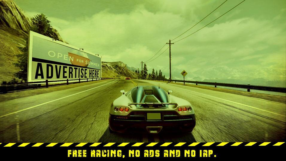 Racing men on town