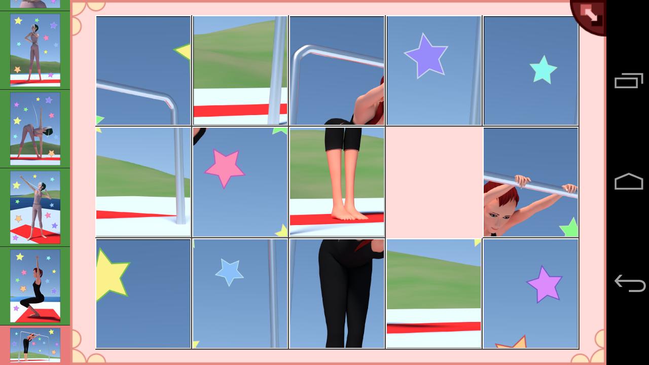 Yoga Comic Puzzle
