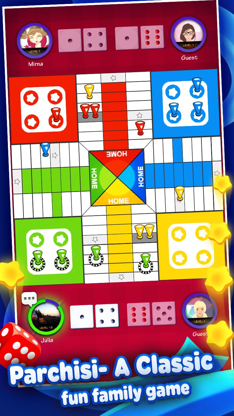 Parchisi Family Dice Game