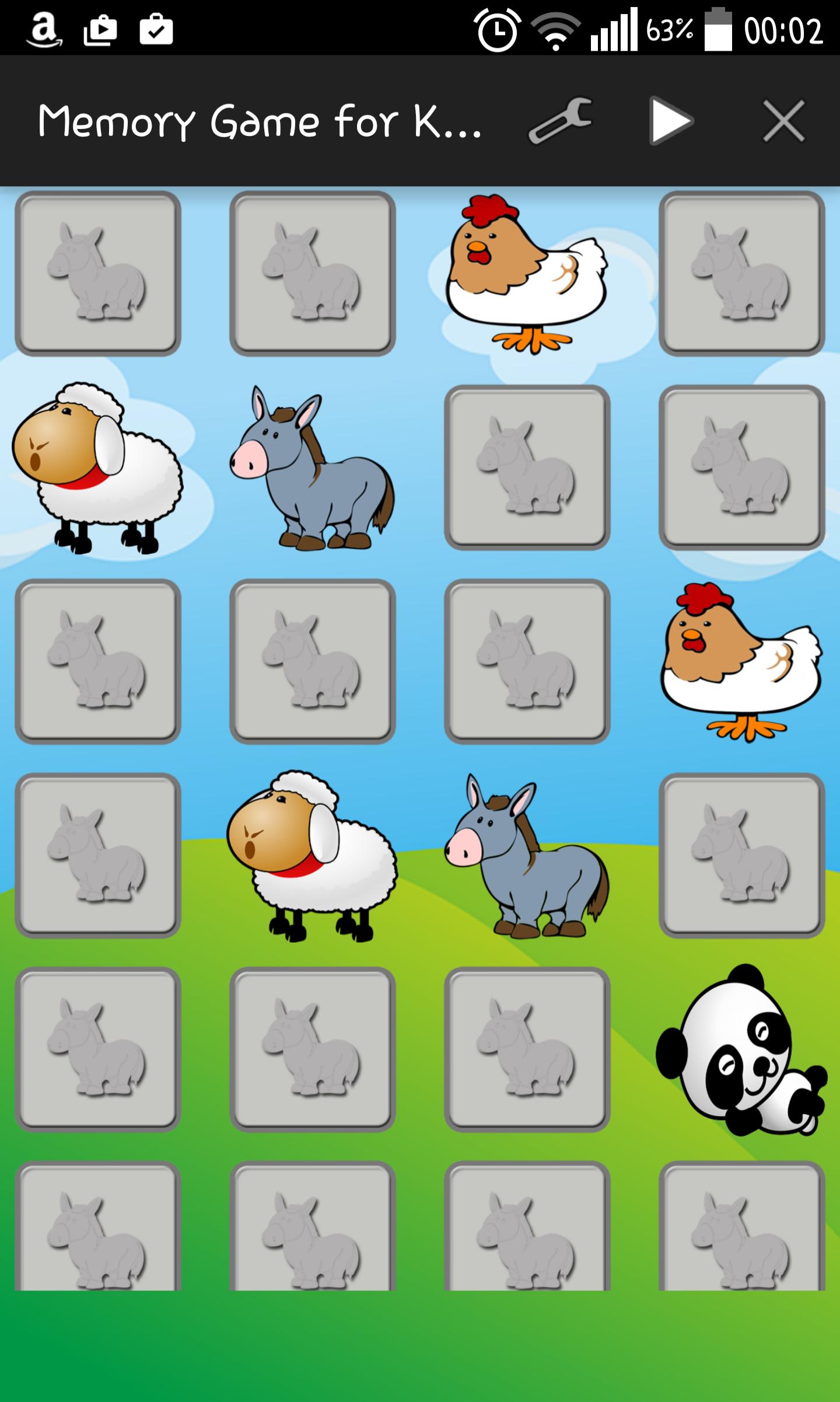 Memory Game for Kid